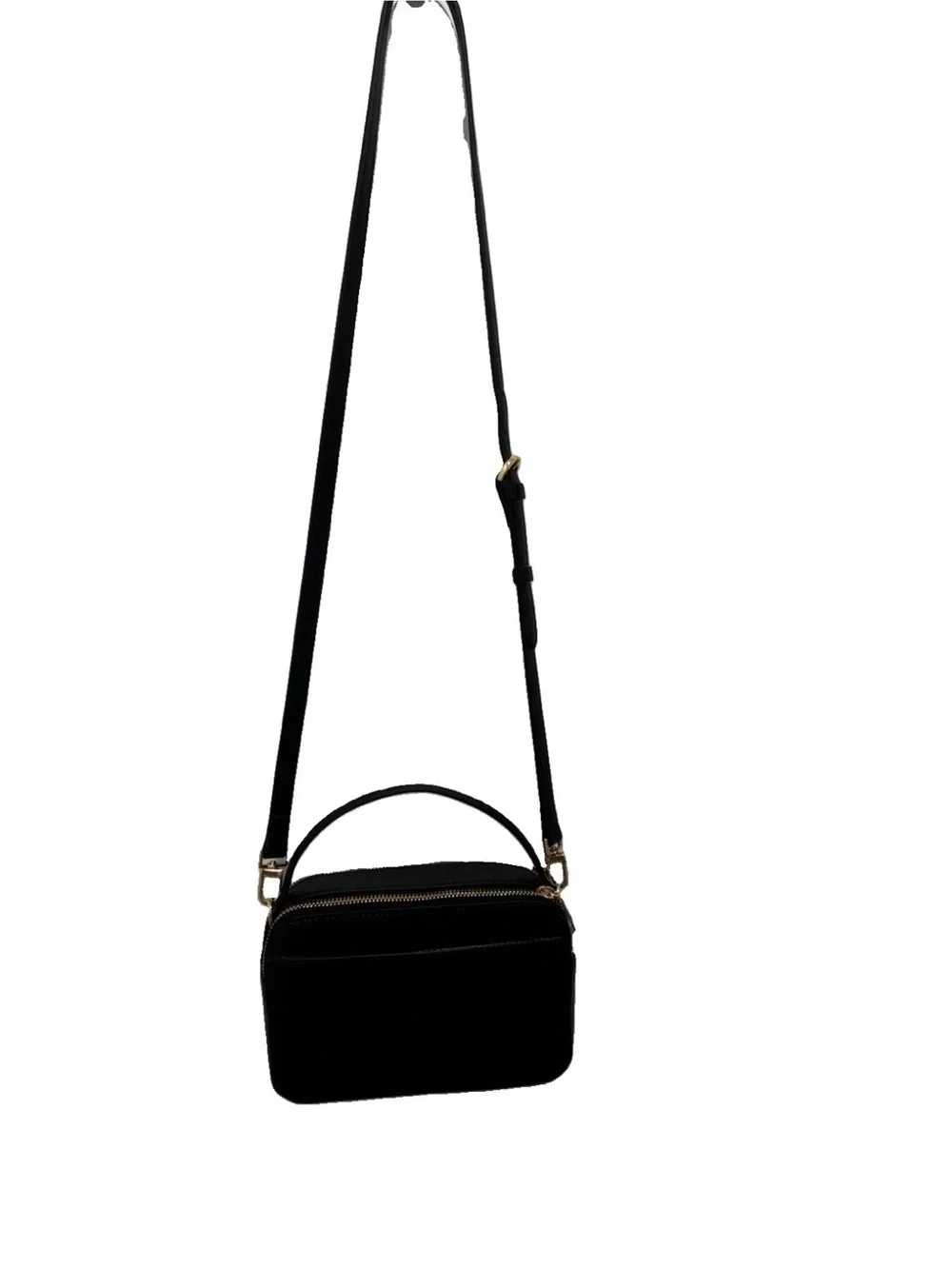 Ted Baker London Black Crossbody Bag with Pear Bow Details NWOT